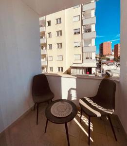 Ban công/sân hiên tại Urban Nest Prishtina