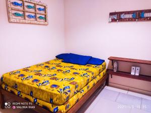 Ένα ή περισσότερα κρεβάτια σε δωμάτιο στο Casa Pérola de Paraty 02 Praia do Jabaquara