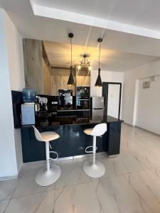 Kuchyň nebo kuchyňský kout v ubytování Modern, stylish, pristine apartment with fast WiFi, gym and pool in Lavington Nairobi