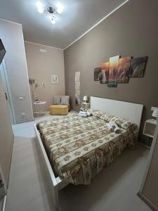 Postel nebo postele na pokoji v ubytování 'A Funtanella