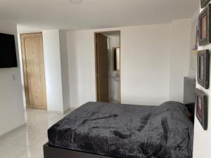 Postel nebo postele na pokoji v ubytování Apartamento central de lujo