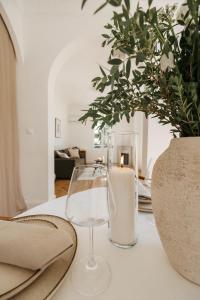 Χώρος καθιστικού στο Maison Mirea
