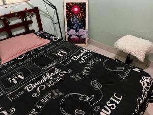Postel nebo postele na pokoji v ubytování Habitación amoblada