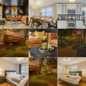 Η κουζίνα ή μικρή κουζίνα στο Stylish Forest Retreat Minutes from DC - Gary