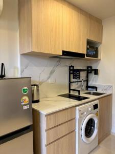 Η κουζίνα ή μικρή κουζίνα στο Appartement lamai +8 φωτογραφίες