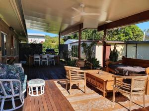 Αίθριο ή υπαίθριος χώρος στο Surf N Earth - Rainbow Beach - Pets welcome - Wifi