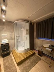 Koupelna v ubytování 紀伊国屋ビル