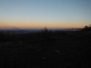 Paesaggio naturale nelle vicinanze del bed & breakfast