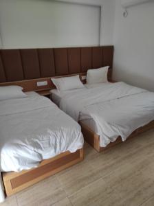 Postel nebo postele na pokoji v ubytování Maison d'hôtes Houria