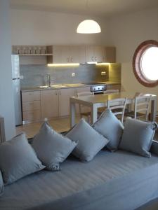 A kitchen or kitchenette at Villa-Palaiochora