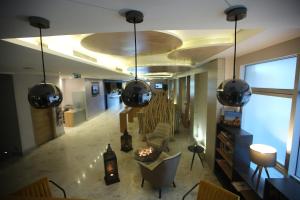 Posezení v ubytování Wes Hotel