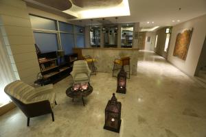 Posezení v ubytování Wes Hotel