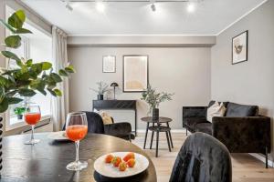 Χώρος καθιστικού στο Beautiful city center apartment