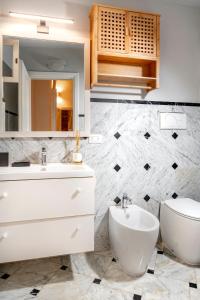 Koupelna v ubytování Porta Romana - Cozy Apartment
