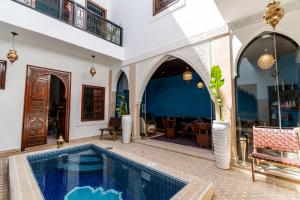 Bassein majutusasutuses Riad Serendip või selle lähedal