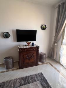 TV a/nebo společenská místnost v ubytování Alamein