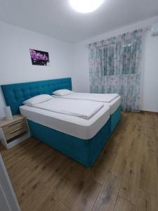 Katil atau katil-katil dalam bilik di Apartman MiCi Sunčani Breg Vrdnik