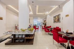 Χώρος καθιστικού στο A25 Hotel - 255 Lê Thánh Tôn