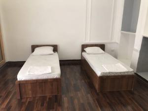 Ένα ή περισσότερα κρεβάτια σε δωμάτιο στο Historical old city apart