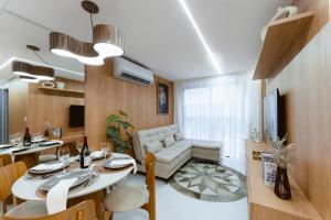 Posezení v ubytování Jardins Almare Apart Hotel