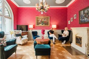 Χώρος καθιστικού στο Hotel Josefshof am Rathaus