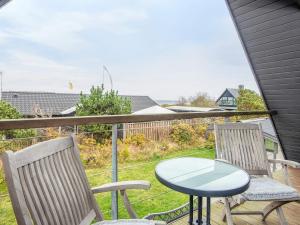Balkón nebo terasa v ubytování 8 person holiday home in Glesborg-By Traum