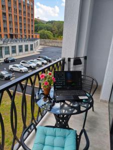 Balkón nebo terasa v ubytování Alvina 2 apartment hotel Tsaghkadzor
