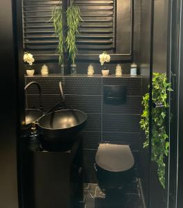 Koupelna v ubytování Knez