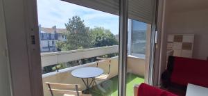 Balkón nebo terasa v ubytování Rosso hyper centre