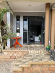 Patio nebo venkovní prostory v ubytování J&D Suite