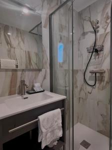 Koupelna v ubytování Casanova Hideaway