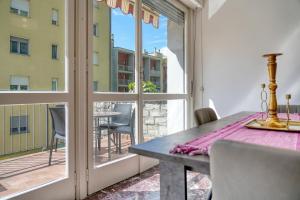 En balkon eller terrasse på Casa IDA