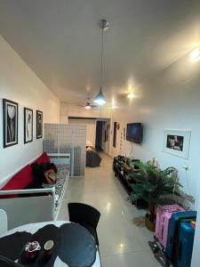 O zonă de relaxare la Loft da Camy