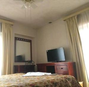 Μια τηλεόραση ή/και κέντρο ψυχαγωγίας στο Hotel Real de San Diego