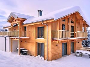 Bygningen som chaletet ligger i