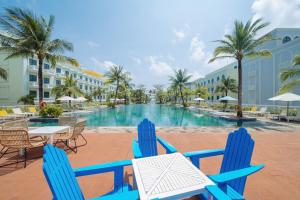 Bazén v ubytování Sunna Hotel nebo v jeho okolí