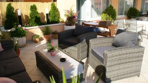 Posezení v ubytování Hotel Rosina