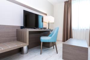 TV a/nebo společenská místnost v ubytování Hotel Petrčane