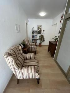 Χώρος καθιστικού στο Hostal Casa Torrent