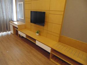 TV a/nebo společenská místnost v ubytování Sammy Hotel