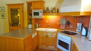 Dapur atau dapur kecil di Pension Dachsteinhof