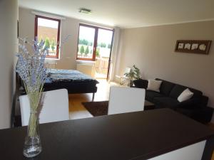 Posezení v ubytování Apartment Čeladná