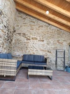Χώρος καθιστικού στο Casa do Renque