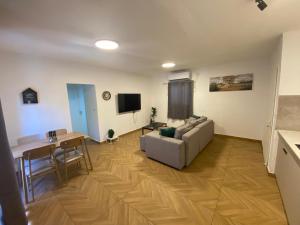 Μια τηλεόραση ή/και κέντρο ψυχαγωγίας στο סוויטת הדקל