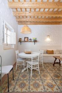 Χώρος καθιστικού στο Casa Al-Janda