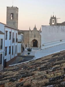 a view from the roof of a building at Loft industrial a 45min Playas de Doñana Home Torremirador in Villalba del Alcor