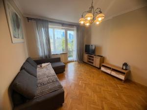 Ruang duduk di Murano Apartaments City View