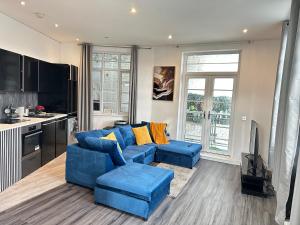 Η κουζίνα ή μικρή κουζίνα στο Nottingham City Centre 3 Bed Luxury Apartment