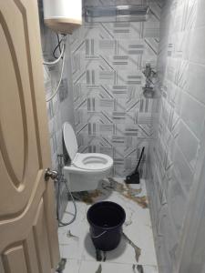 Koupelna v ubytování Vijay Cozy Corner Hostel