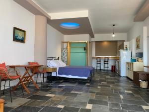 Dapur atau dapur kecil di Seascape Apartment